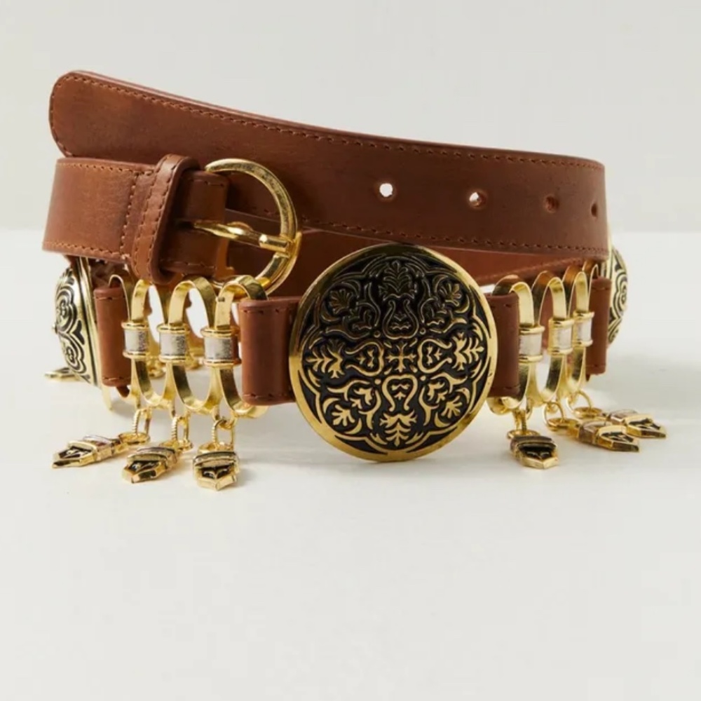 Free People Cairo Embellished Belt